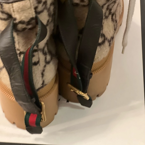 Covered wool GG boot - Picture 5 of 7